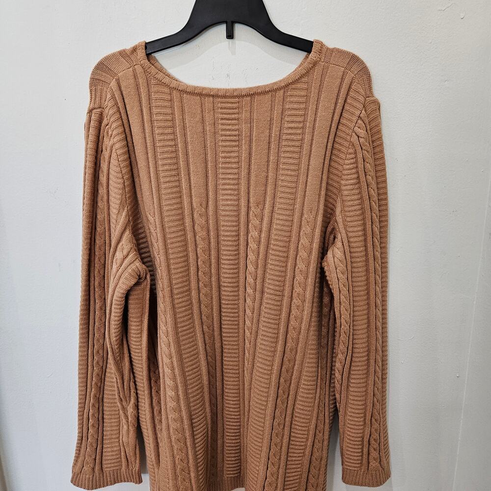 Women's Cable Knit Sweater by Misook‎ Size Large - Picture 7 of 10